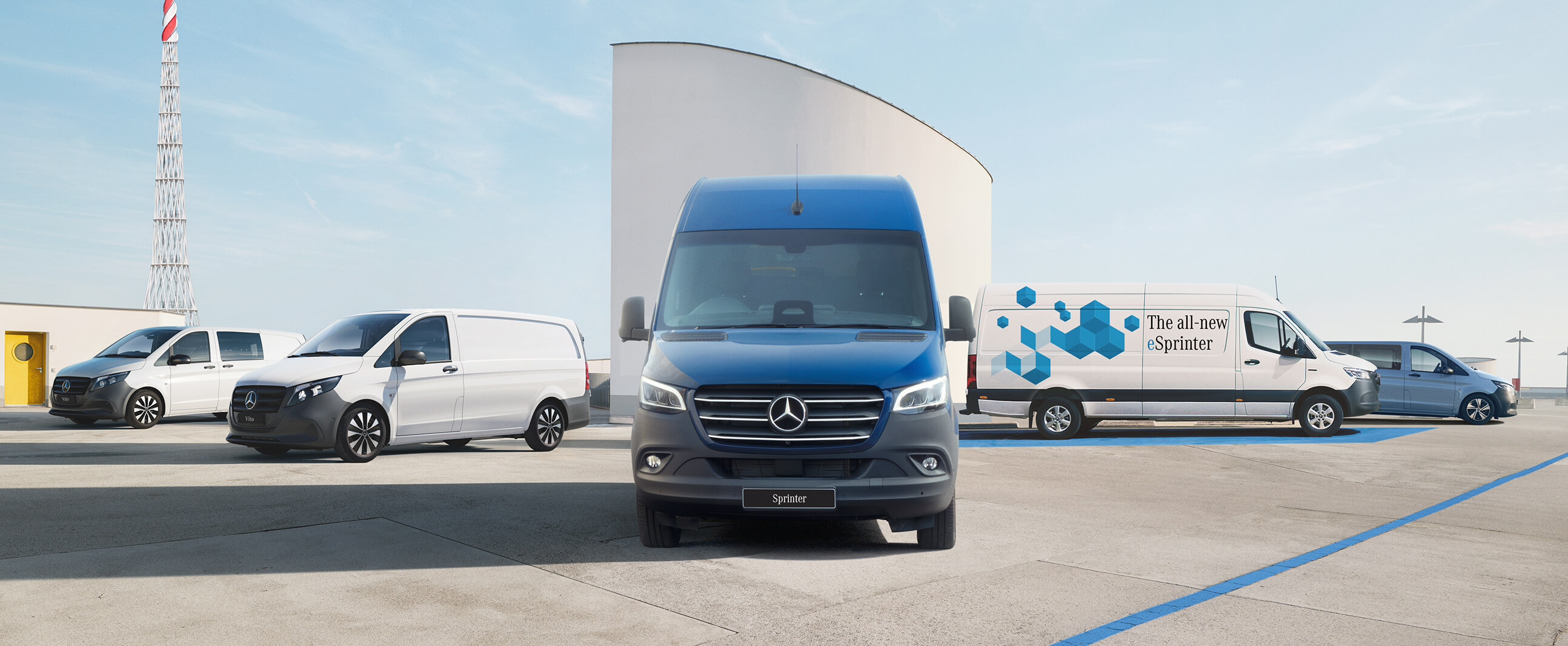 New Mercedes-Benz Van Range Discover the future of commercial solutions.