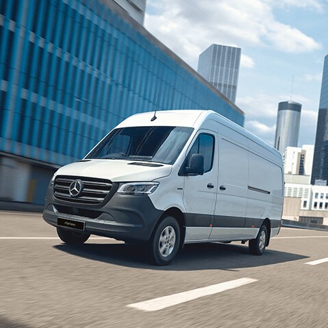 Mercedes-Benz V-Class parked.