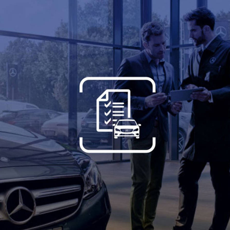 Absolvierter Gebrauchtfahrzeug-Check Absolvierter Gebrauchtfahrzeug-Check