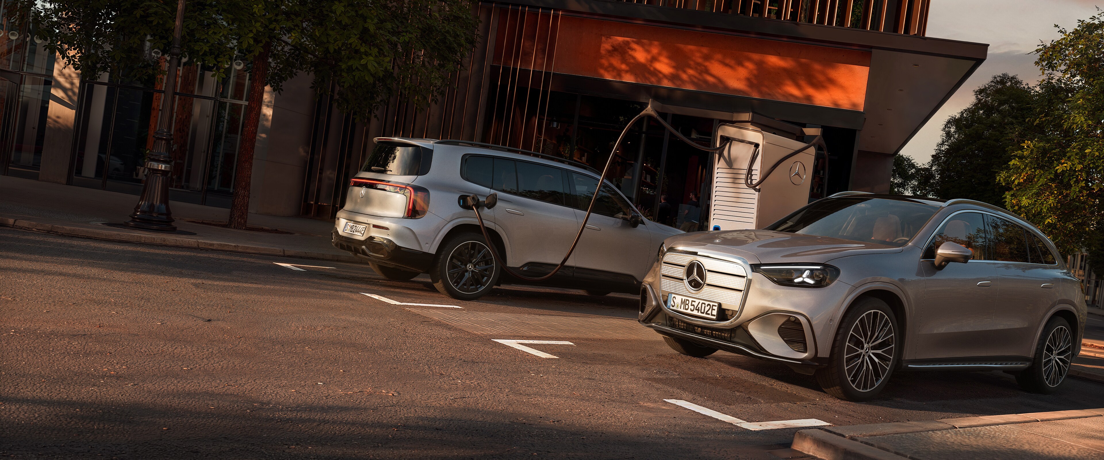 Electric cars from Mercedes-Benz.