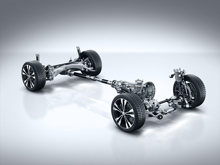 4MATIC all-wheel drive of the Mercedes-Benz C-Class Cabriolet.