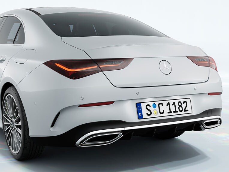 The parking system in the new CLA Coupé from Mercedes-Benz.