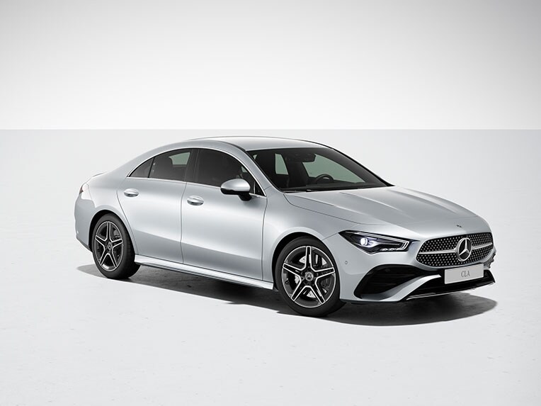 The new Mercedes-Benz CLA Coupé with AMG line.