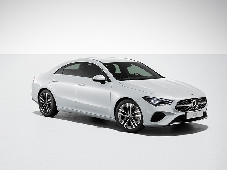 The new Mercedes-Benz CLA Coupé with the Progressive equipment line.