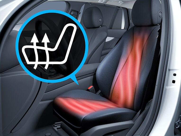 The AMG Performance seats in the CLA Coupé from Mercedes-AMG.