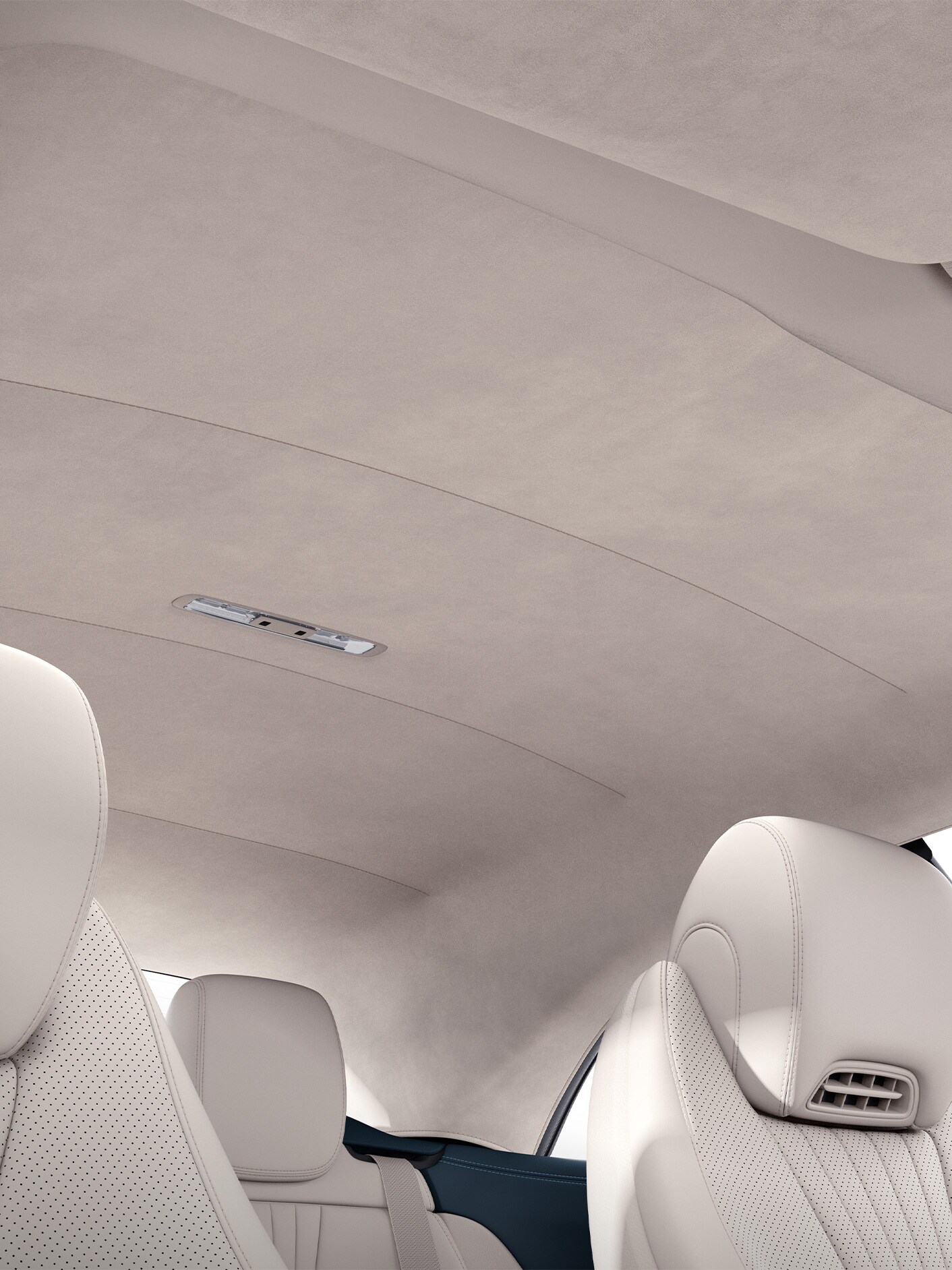 Interior of the Mercedes-Benz E-Class Cabriolet.