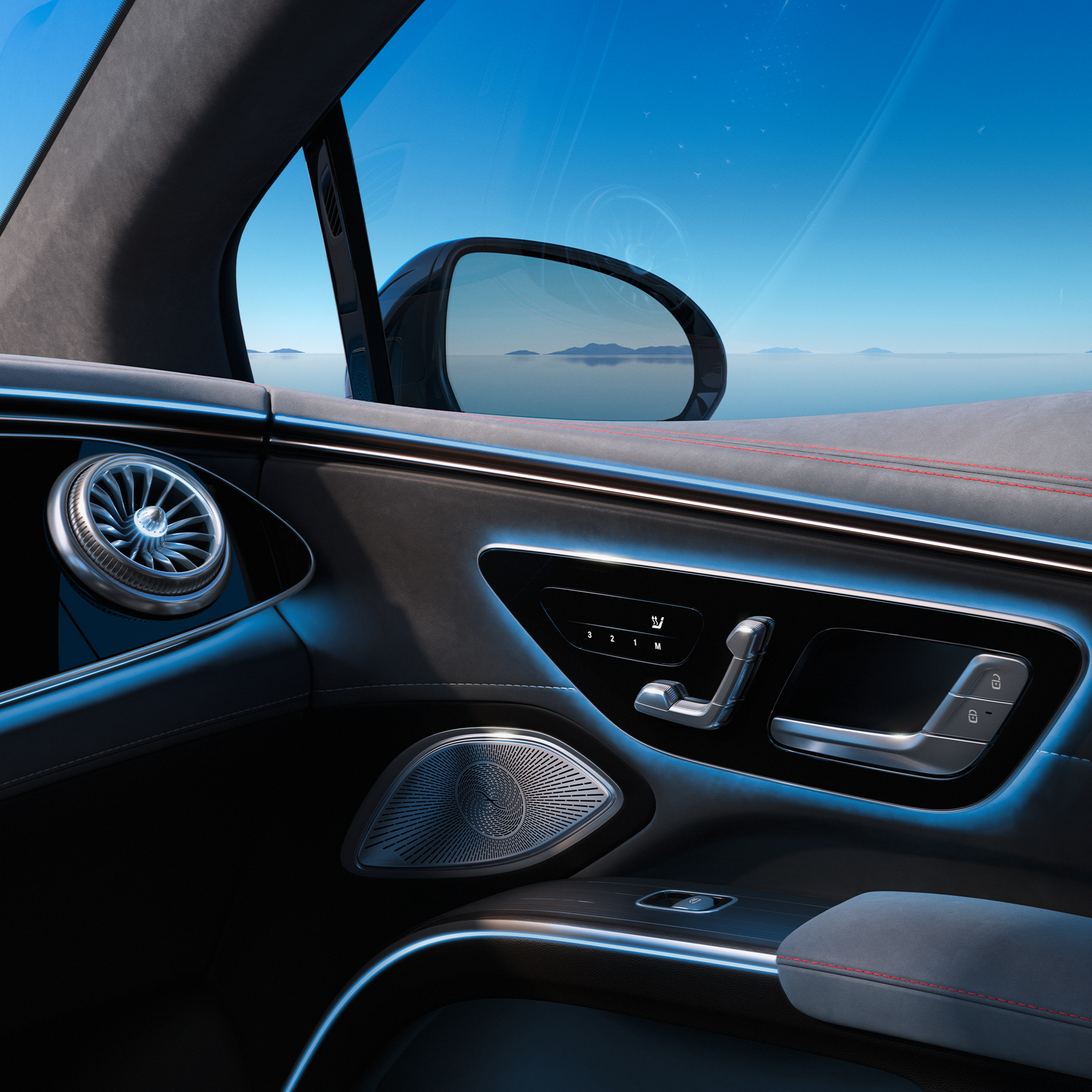 Insurance | EQS Saloon | Mercedes-EQ The interior of the EQS Saloon in detail.