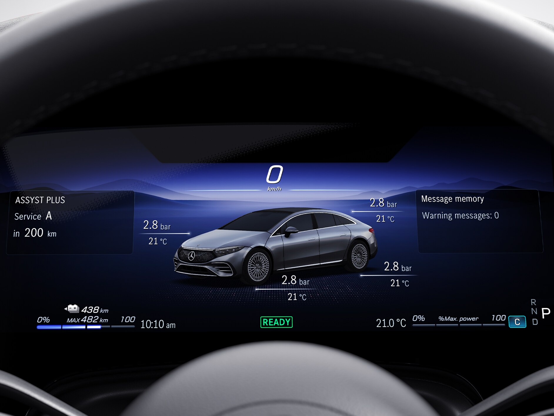 The Premium package in the EQS from Mercedes-EQ.