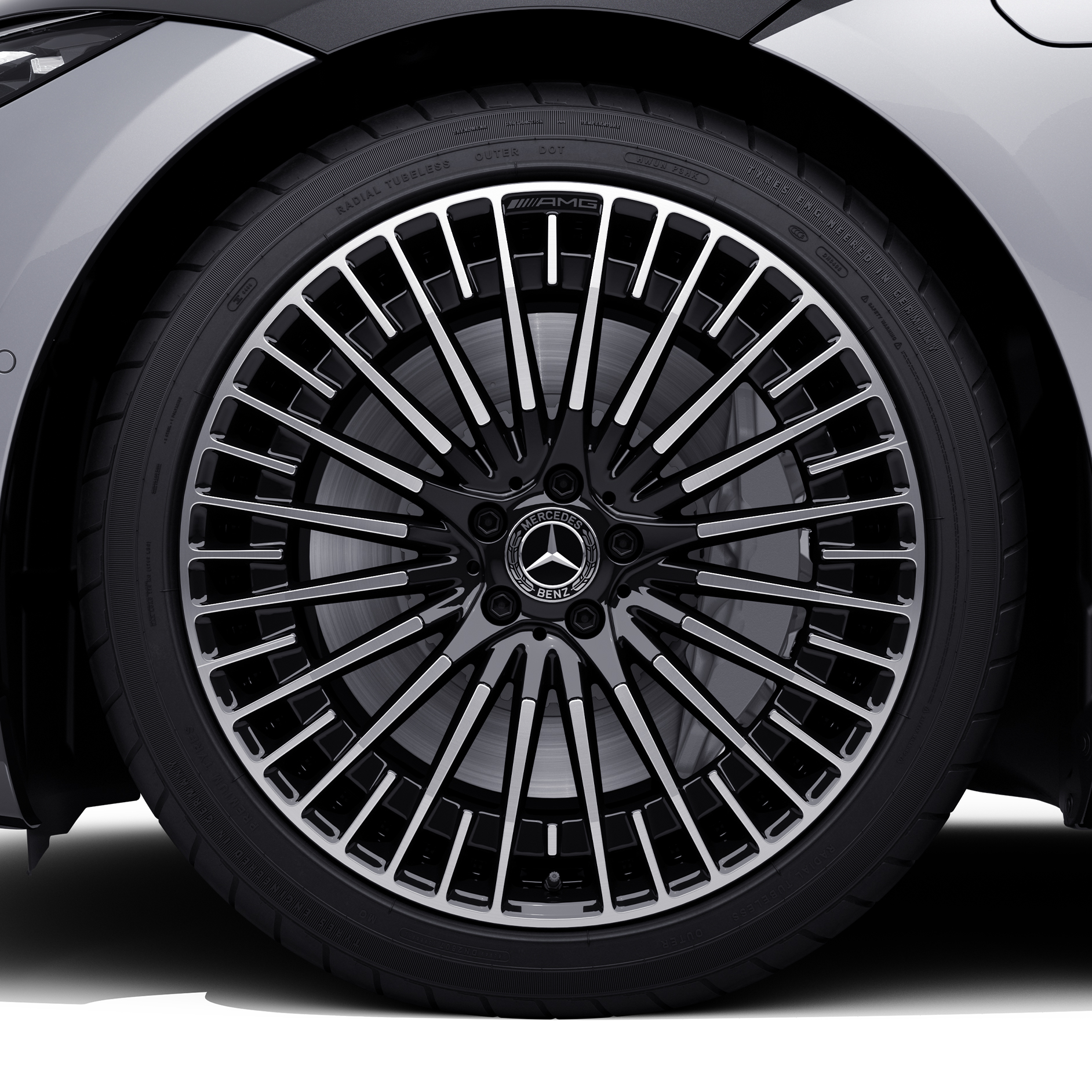 Edition 1 sporty design | EQS Saloon | Mercedes-EQ The sporty design of the EQS Saloon Edition 1 from Mercedes-EQ.