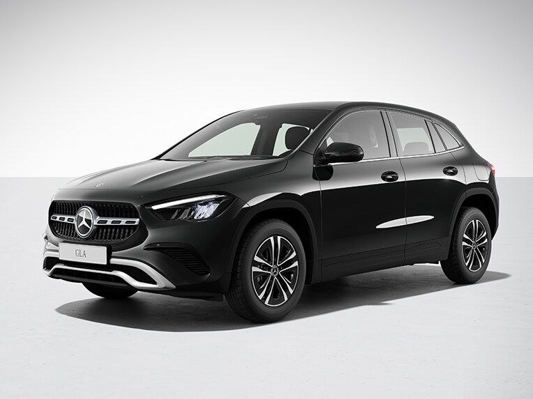 The new Mercedes-Benz GLA with standard equipment.