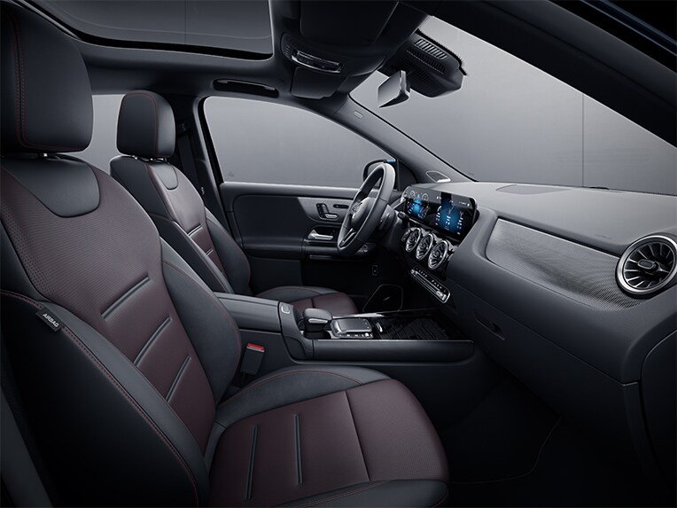 Interior of the Mercedes GLA with Style Interior.