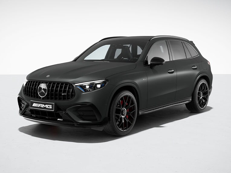 The Mercedes-AMG GLC C with AMG Exterior Carbon-Fibre Package I.