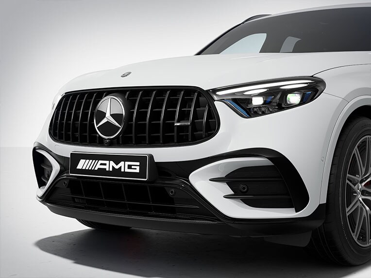 The Mercedes-AMG GLC with AMG Night Package II.
