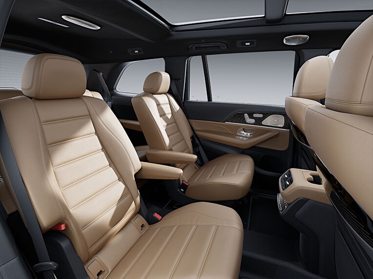 Individual comfort seats in the Mercedes-Maybach GLS.