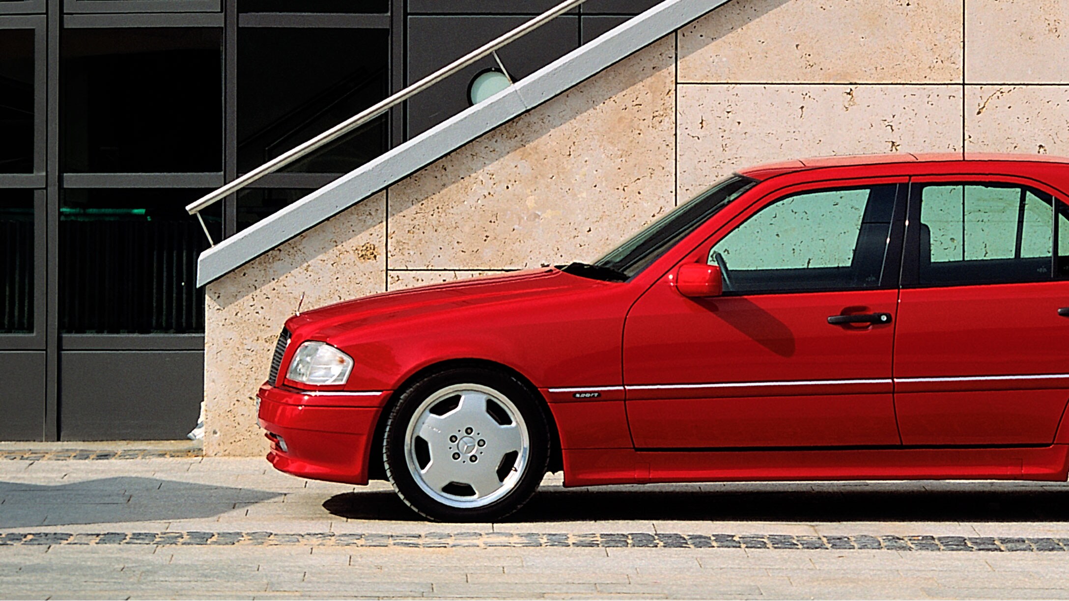 The Mercedes-Benz C 36 AMG.