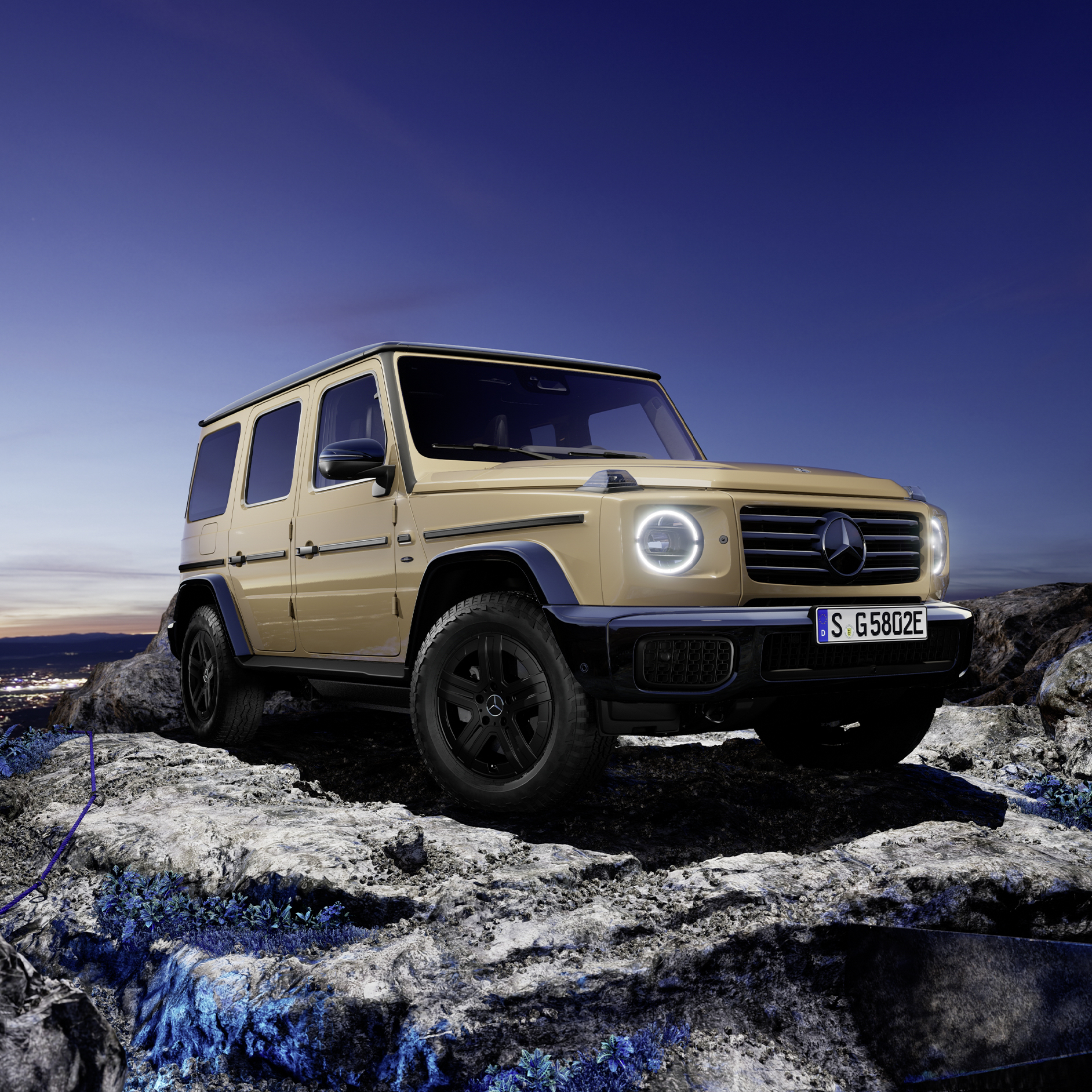 G 580 with EQ Technology | G-Class Brand Area | Mercedes-Benz The Mercedes-Benz G 580 with EQ Technology.