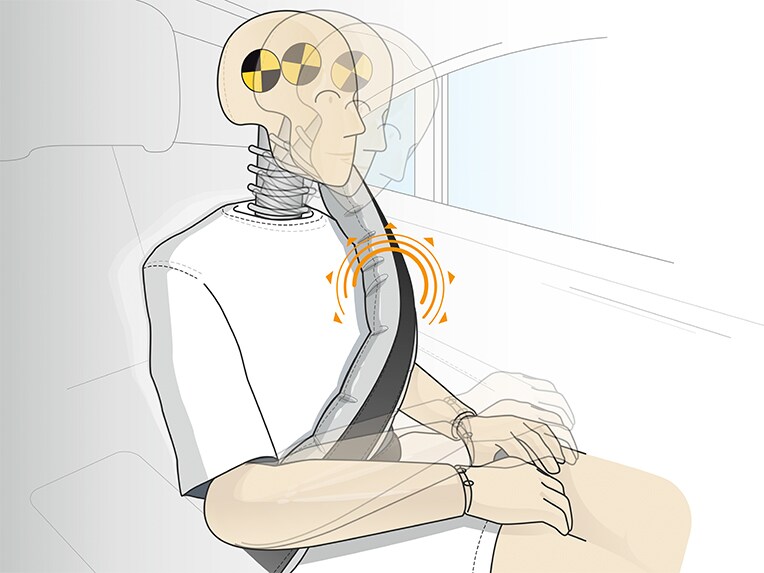 The beltbag in the Mercedes-Benz S-Class Sedan.