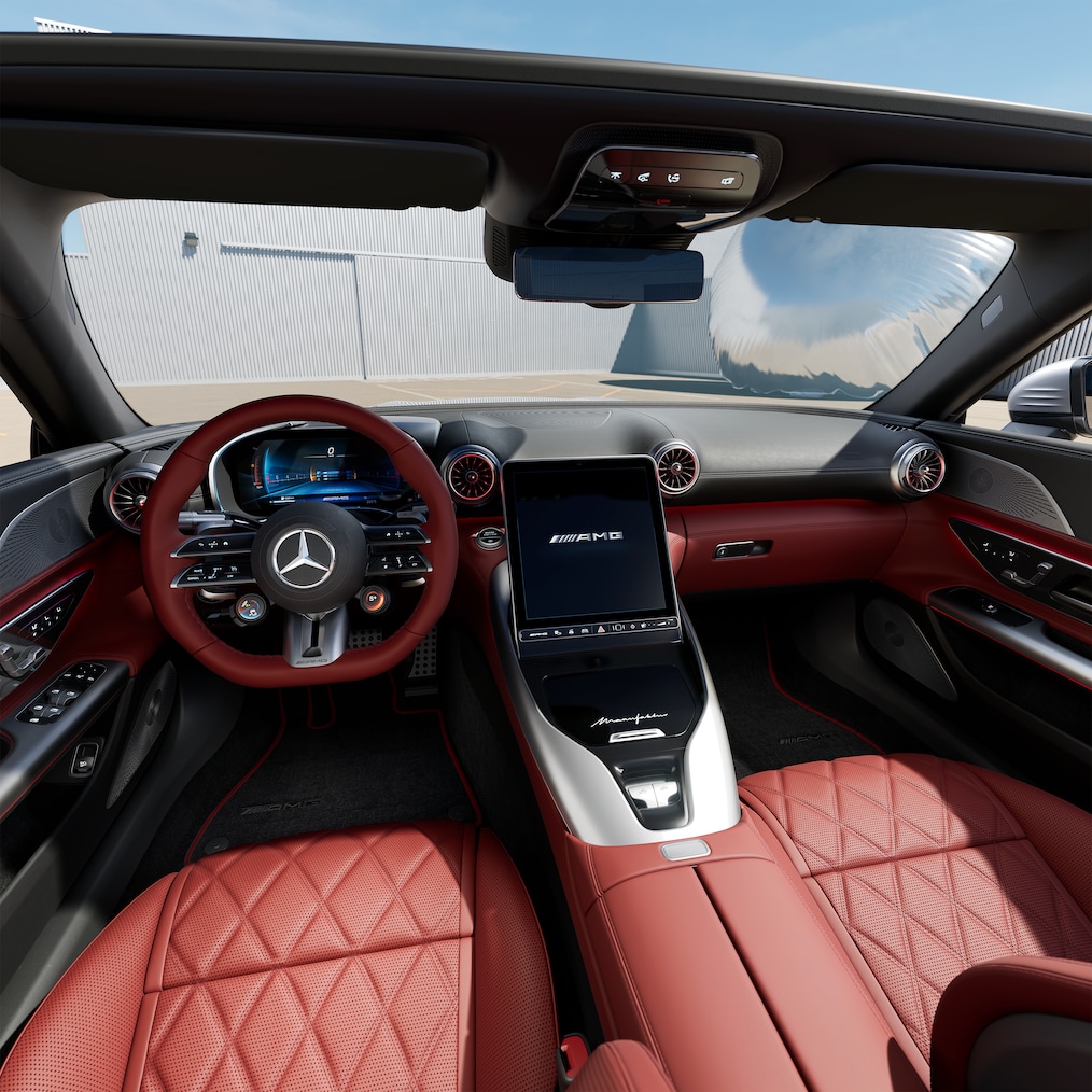 MANUFAKTUR options offering of the SL Roadster from Mercedes-AMG.