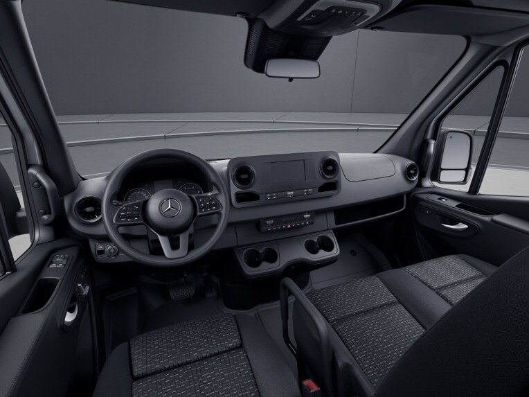 The MBUX multimedia system with its 17.8-cm (7-inch) touchscreen impresses with its versatile communications and infotainment options.