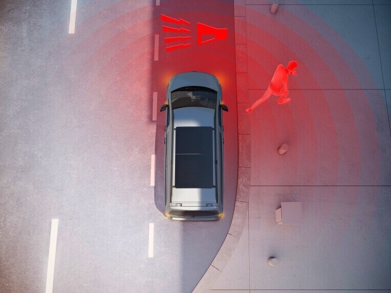 The Anti-Theft Protection Package can help you to secure the vehicle by triggering a visual and an acoustic alarm if it detects a danger of theft.
