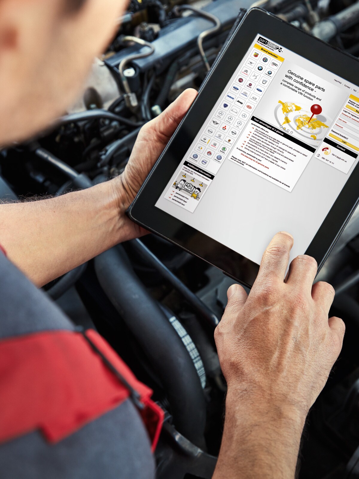 Mercedes-Benz genuine parts at partslink24