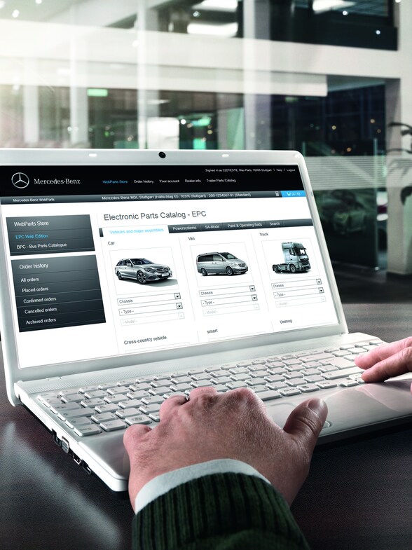 Mercedes-Benz WebParts.