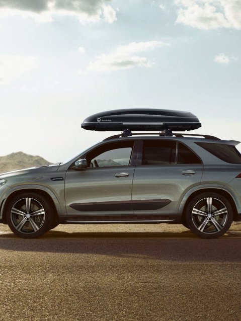 Mercedes gle roof box best sale